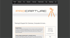 Desktop Screenshot of procapture.com.au